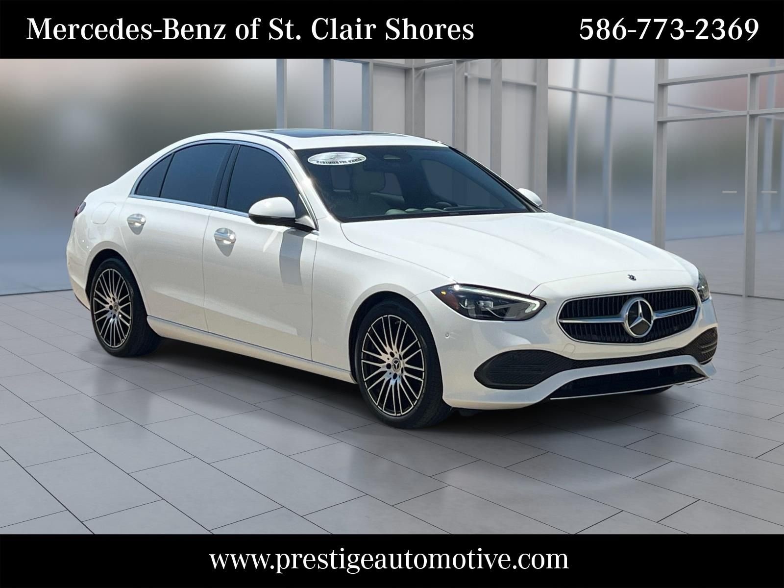 Certified Used 2024 White Mercedes-Benz C 300 image 8