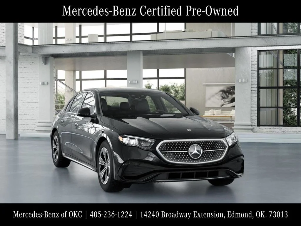 Certified Used 2025 Black Mercedes-Benz E 350 image 10