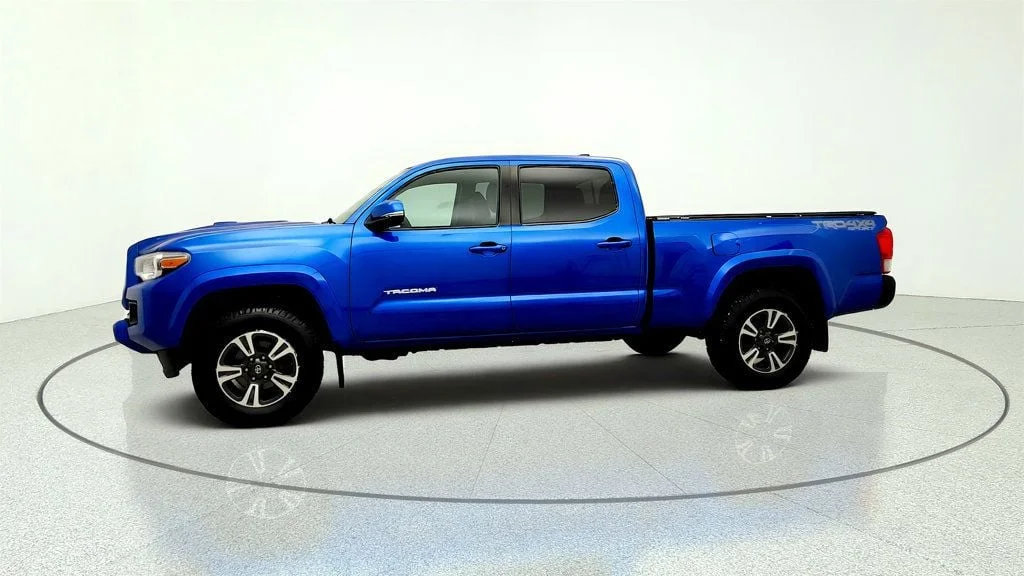 Used 2017 Blazing Blue Pearl Toyota TRD Sport Double Cab 6