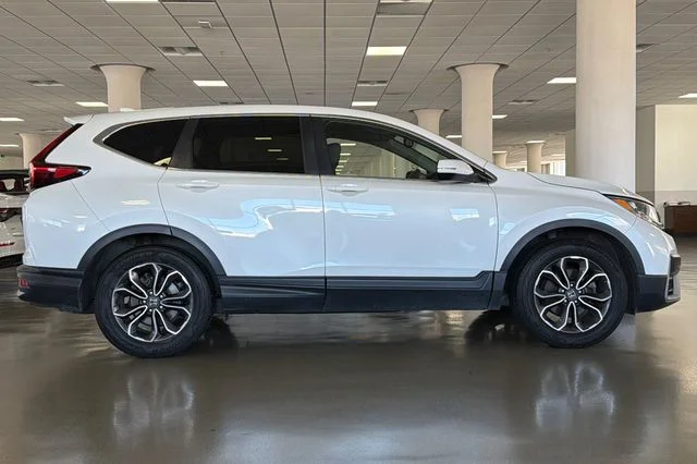 Used 2021 Platinum White Pearl Honda EX-L image 3