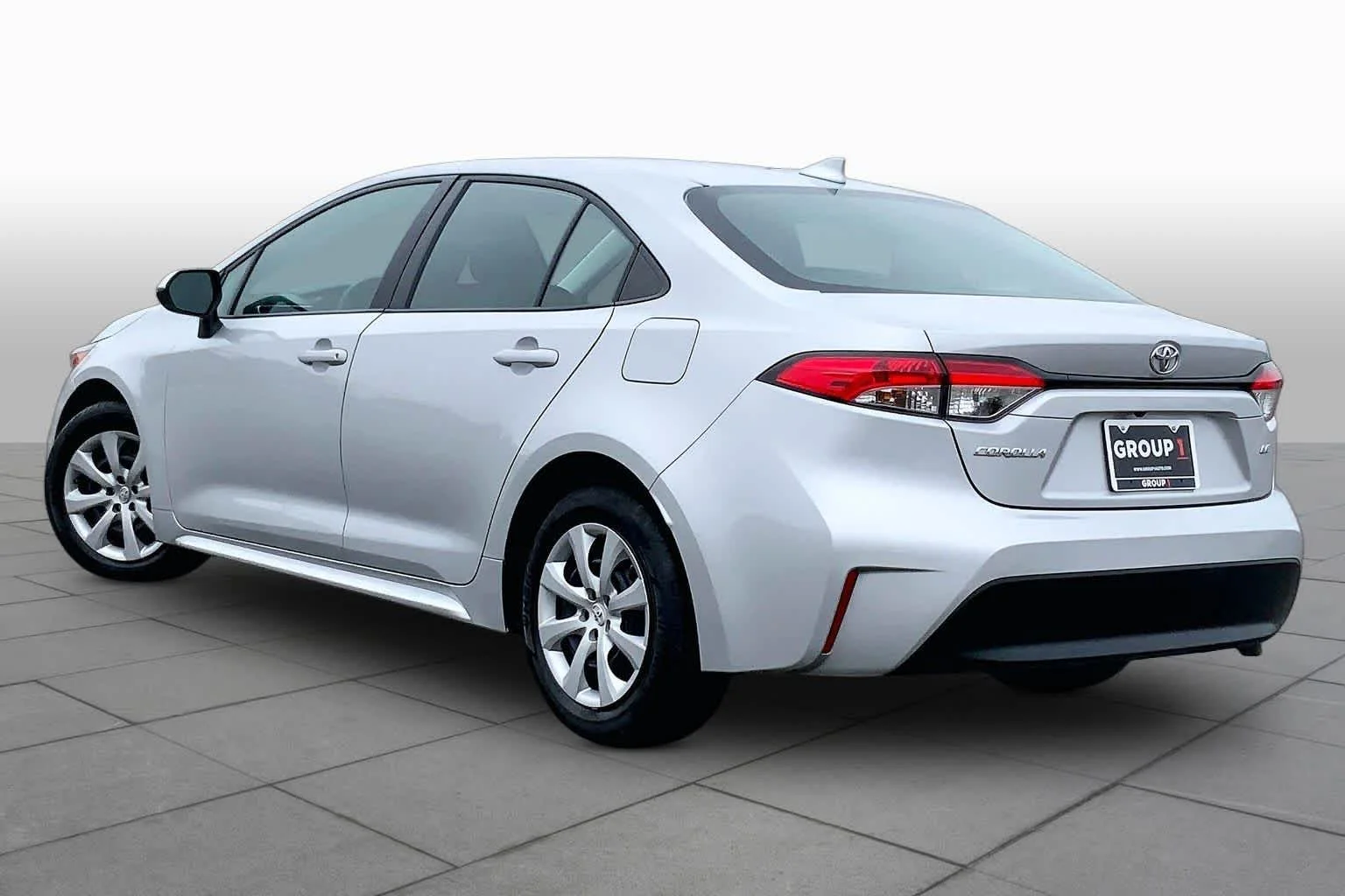 Used 2024 Classic Silver Metallic Toyota LE image 12