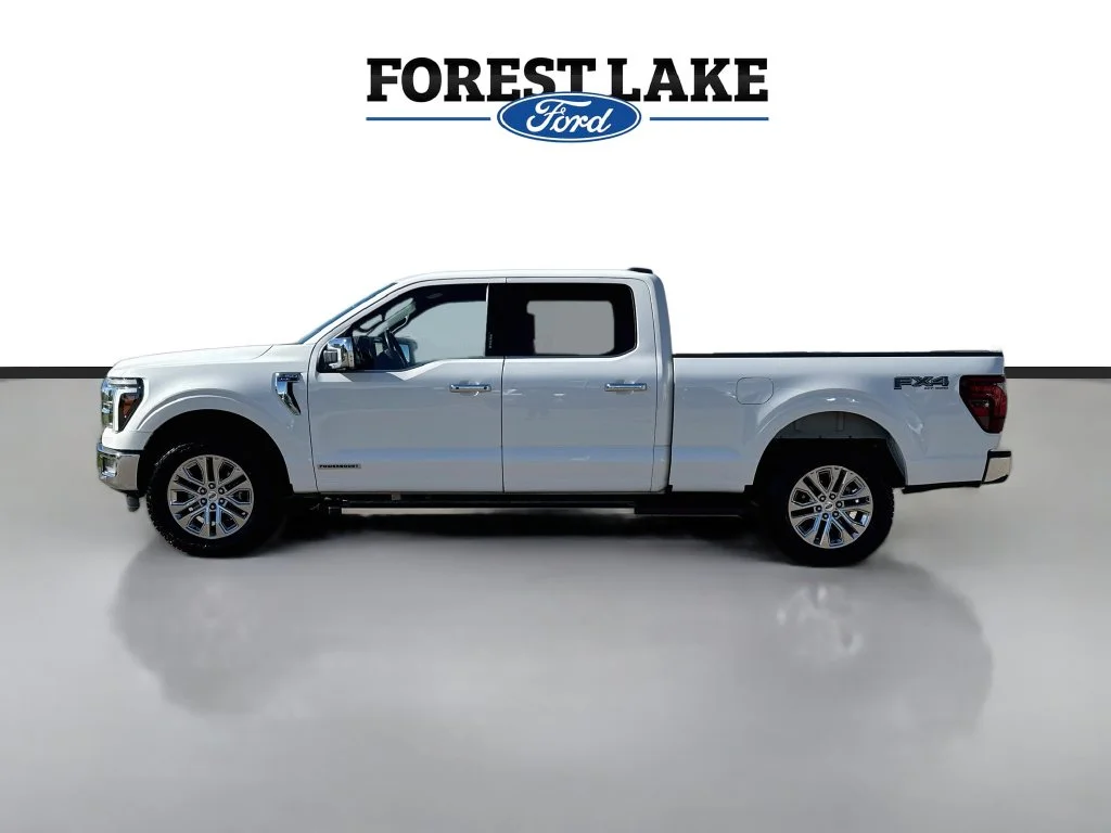 Certified Used 2024 White Metallic Ford Lariat image 4