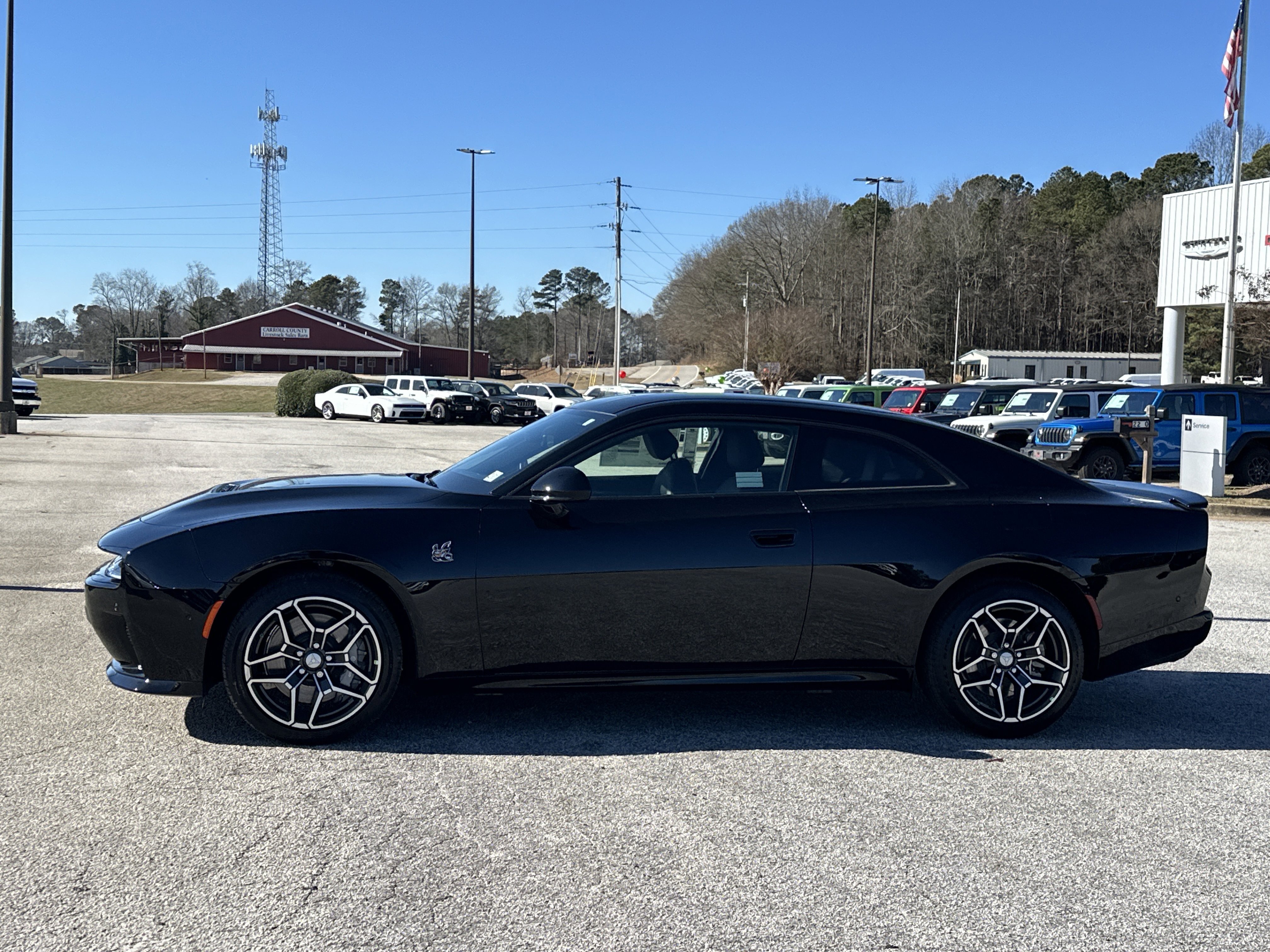 New 2026 Diamond Black Crystal Pearlcoat Dodge Scat Pack image 5