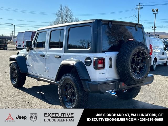 Used 2023 Jeep Wrangler 4xe Willys 4XE with VIN 1C4JJXN60PW650915 for sale in Wallingford, CT