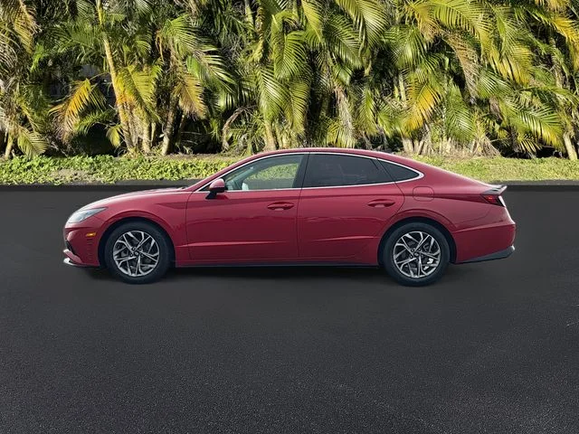 Used 2021 Red Hyundai SEL image 8