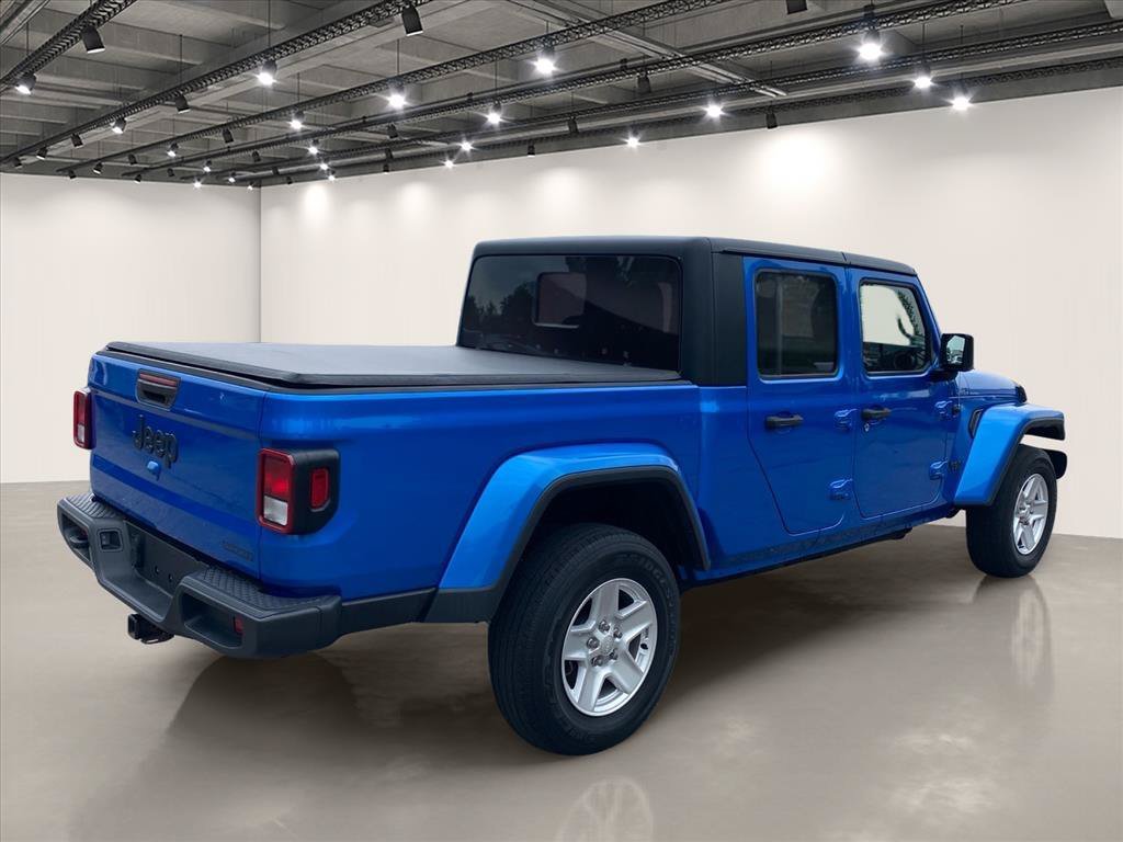 Used 2021 Hydro Blue Pearlcoat Jeep Sport S image 7