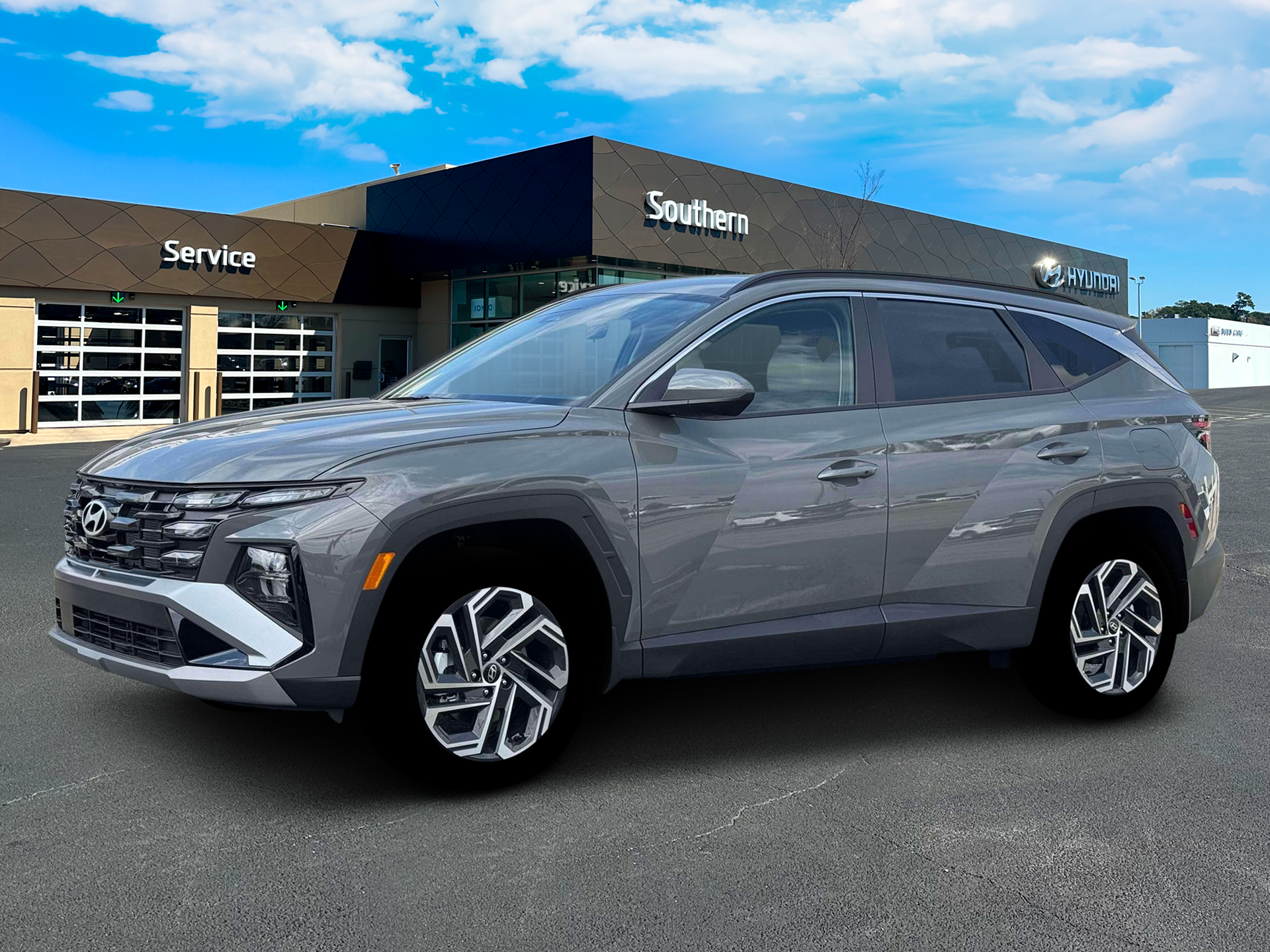 New 2026 Gray Hyundai SEL Plus AWD image 2