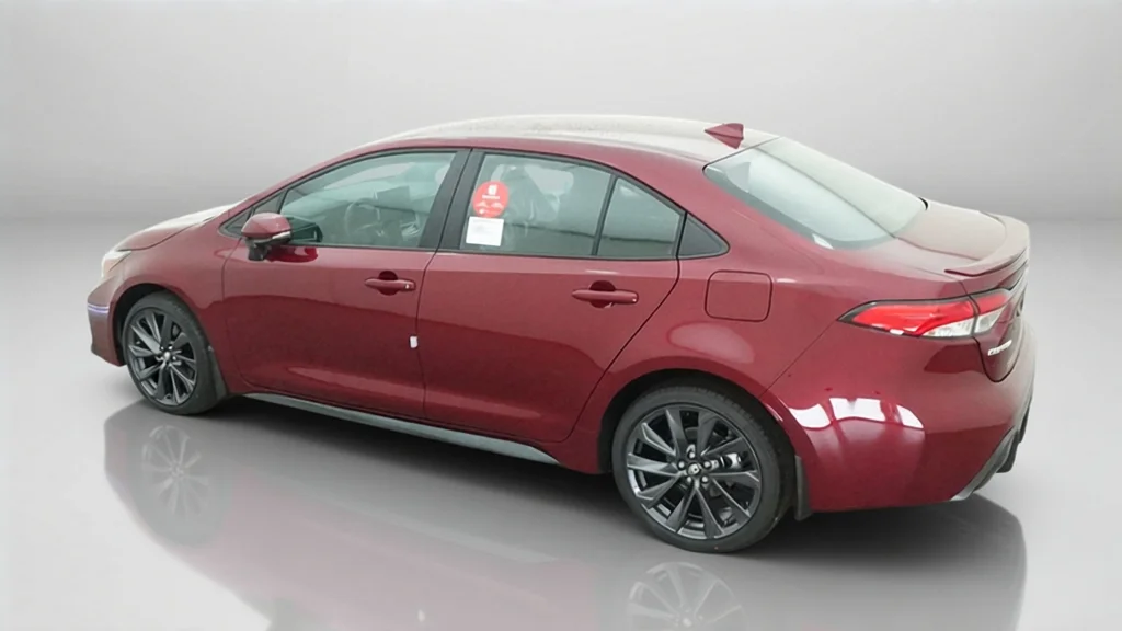 New 2027 Ruby Flare Pearl Toyota SE image 15
