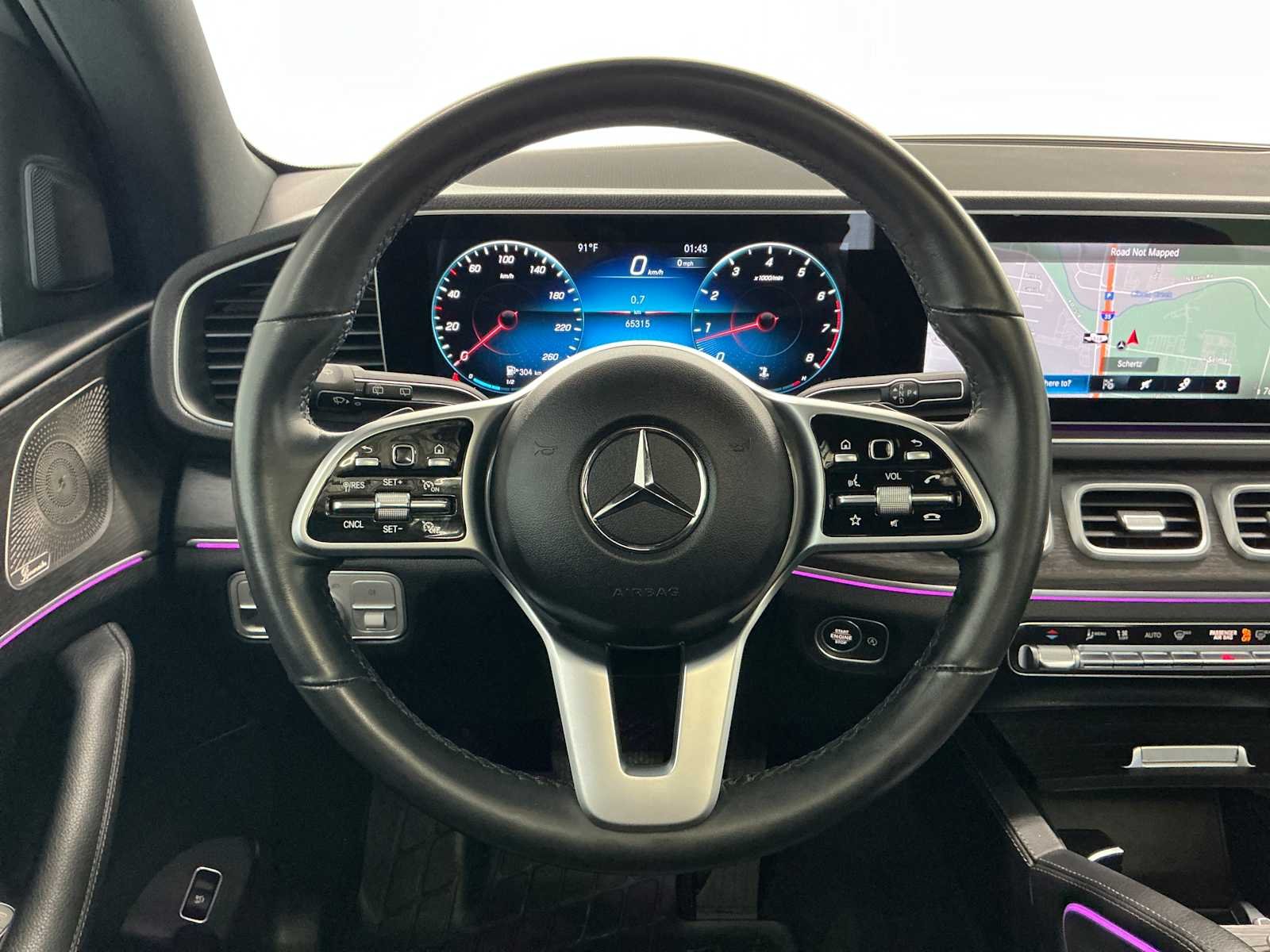 Certified Used 2022 Cirrus Silver Metallic Mercedes-Benz GLE 350 image 23