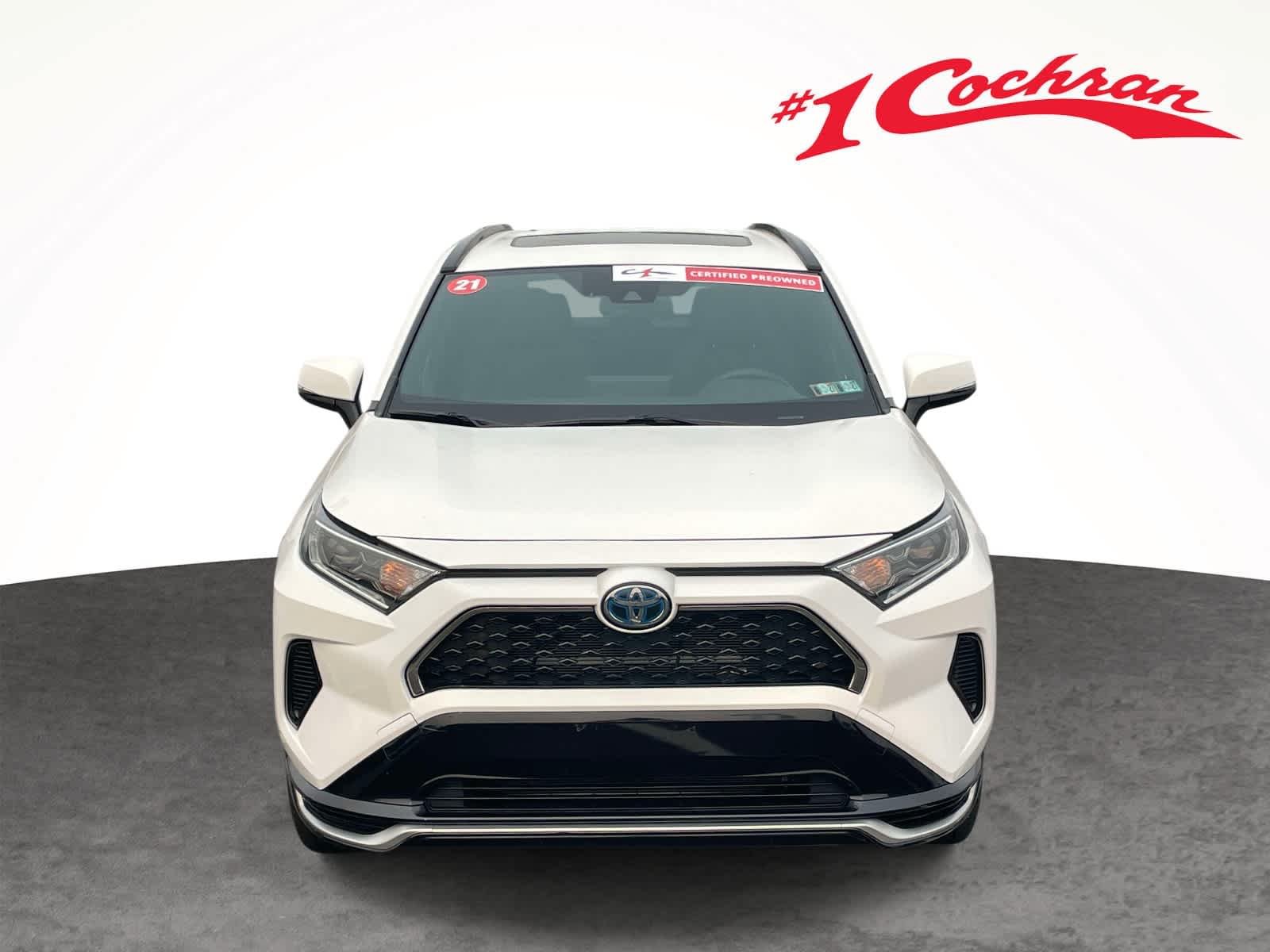 Used 2021 Super White Toyota SE image 12