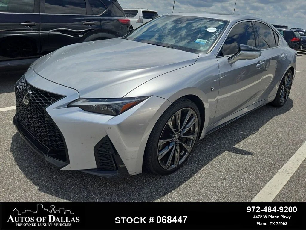 Used 2023 Silver Lexus 350 F SPORT image 1