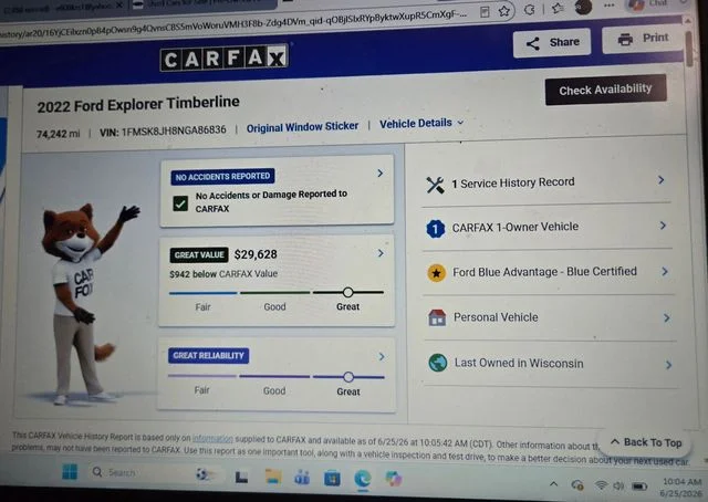 Certified Used 2022 Black Metallic Ford Timberline image 45