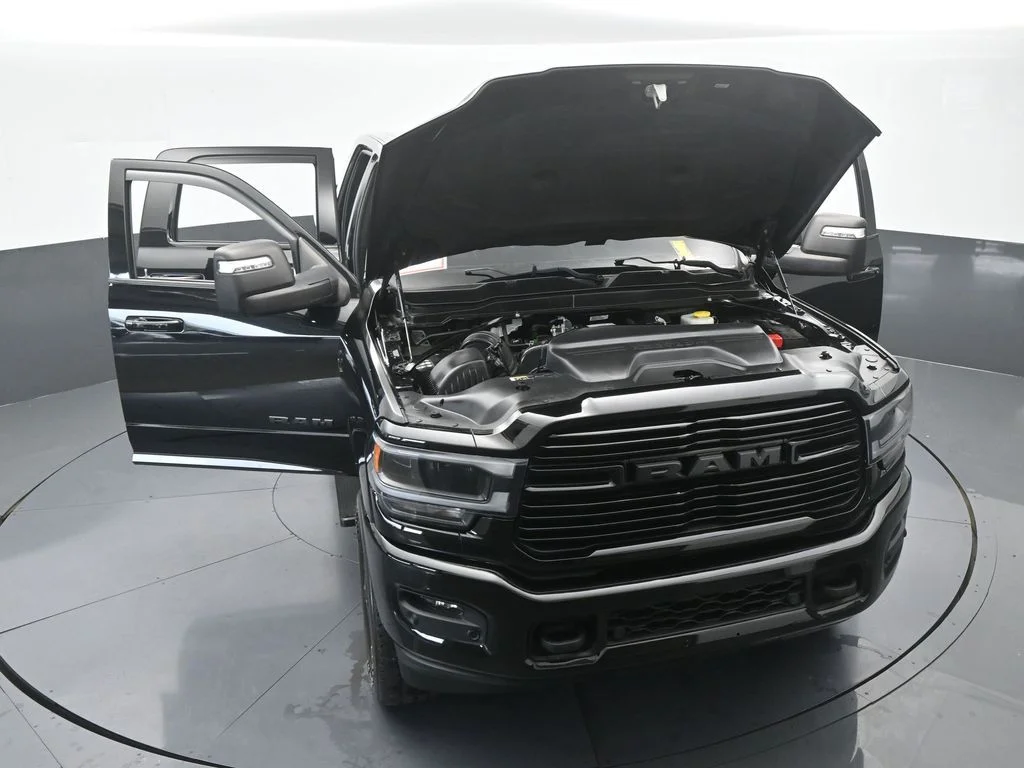 Used 2024 Diamond Black Crystal Pearlcoat Ram Laramie image 70