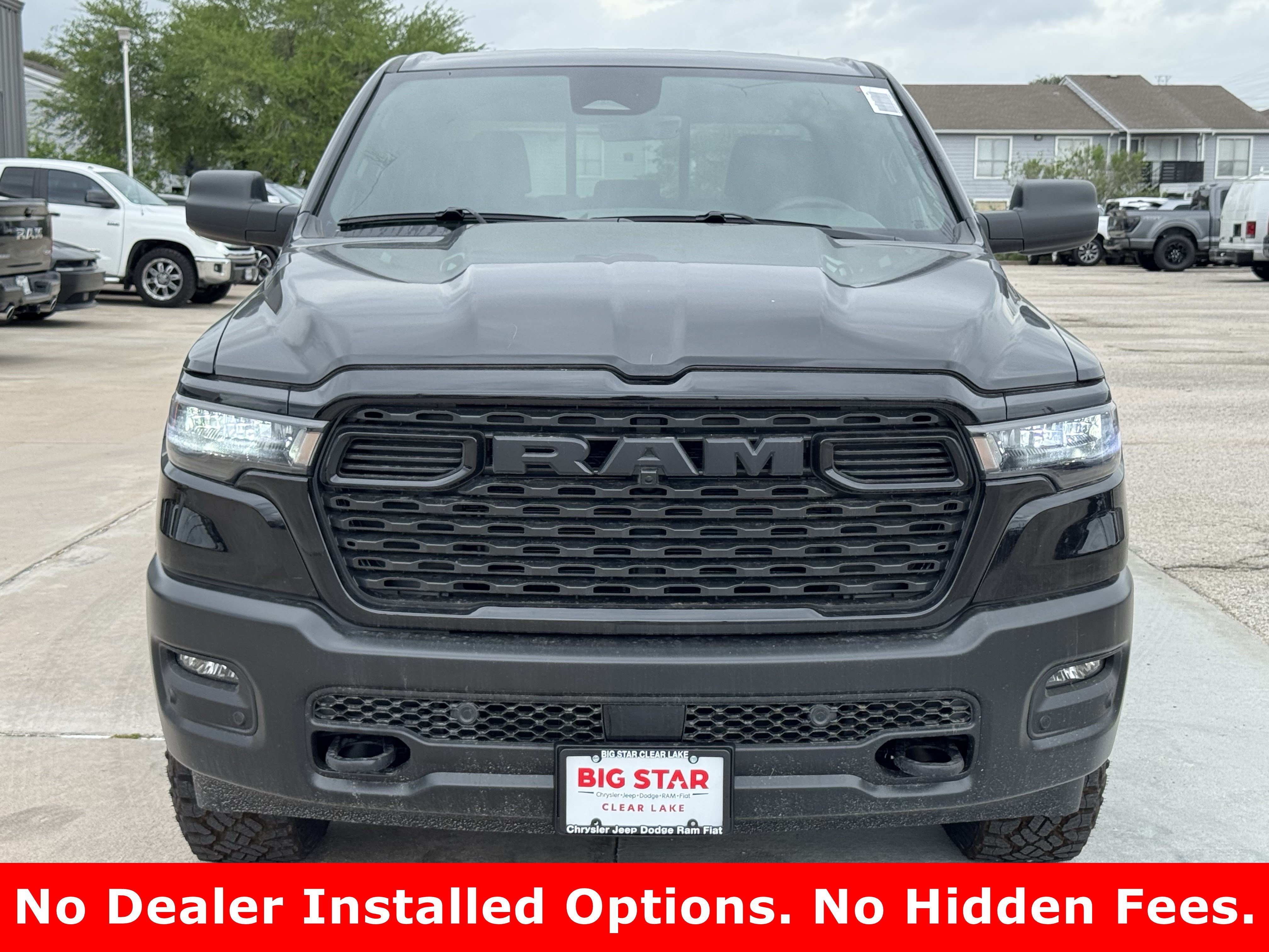 New 2026 Diamond Black Crystal Pearl-Coat Exterior Paint RAM Warlock image 3