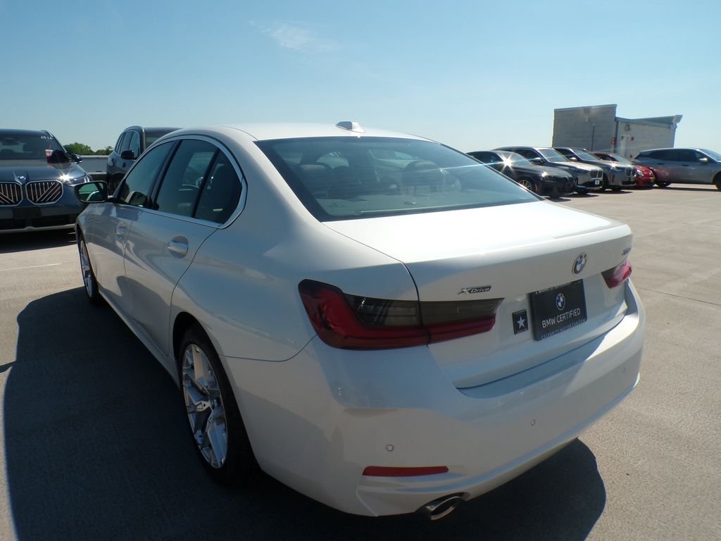 Certified Used 2025 Mineral White Metallic BMW 330i xDrive image 4