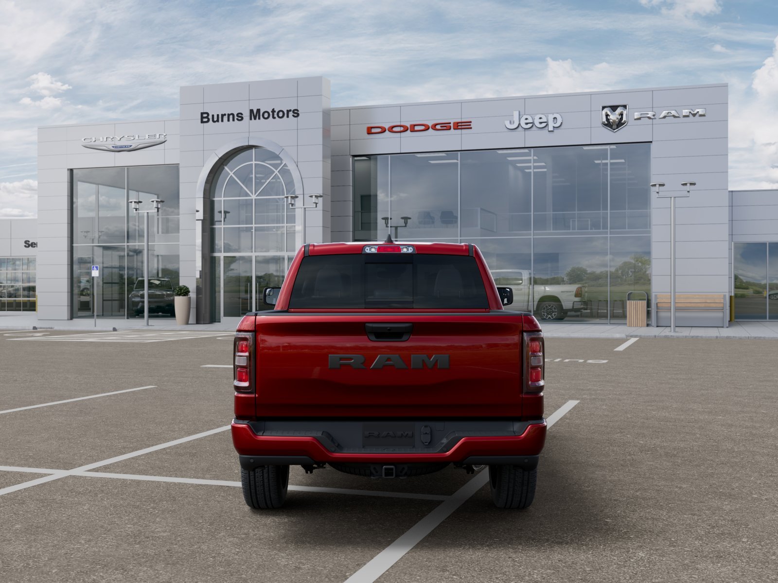 New 2026 Molten Red Pearl-Coat Exterior Paint RAM Express image 33