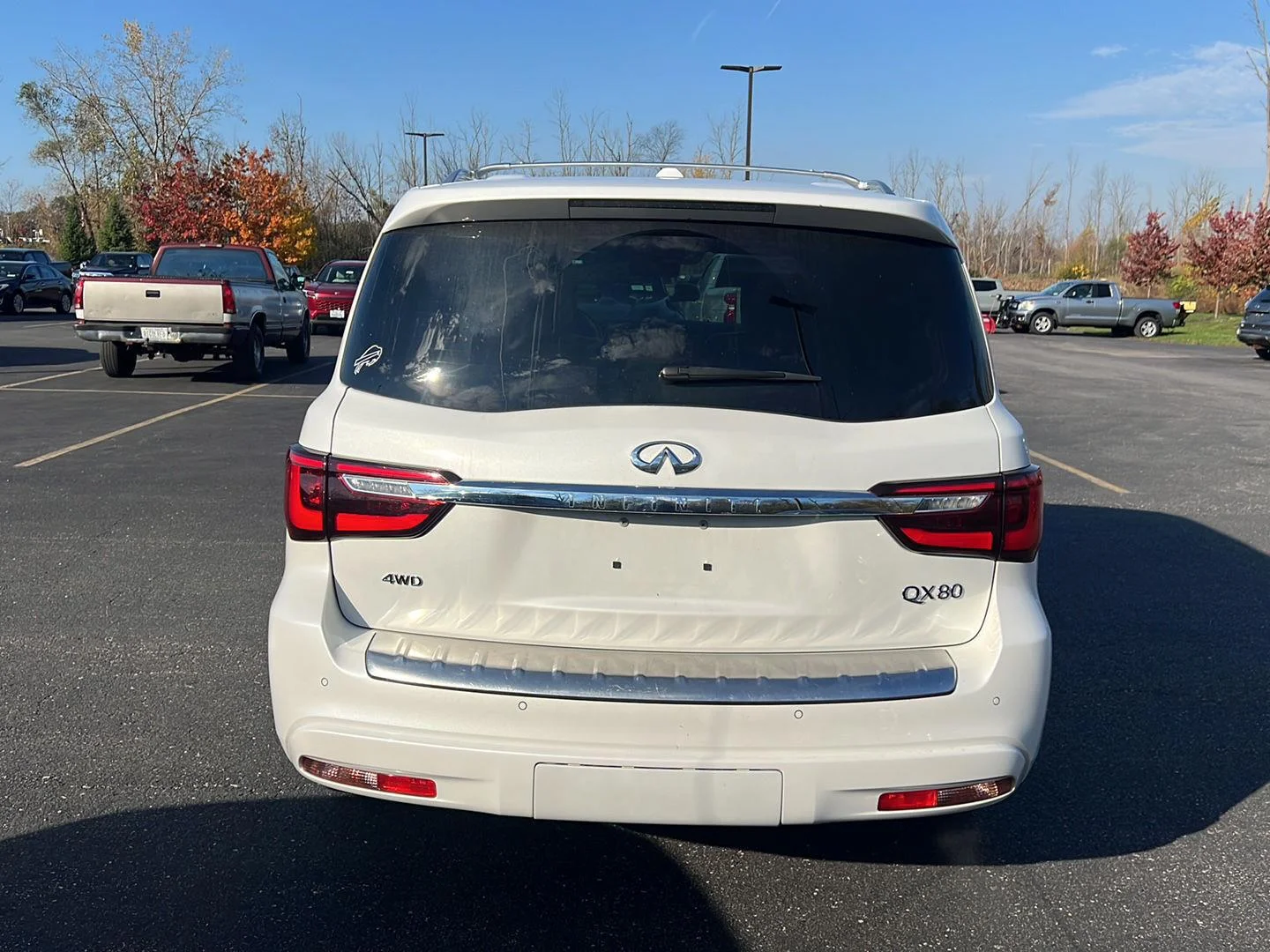 Used 2021 Moonstone White INFINITI SENSORY image 3