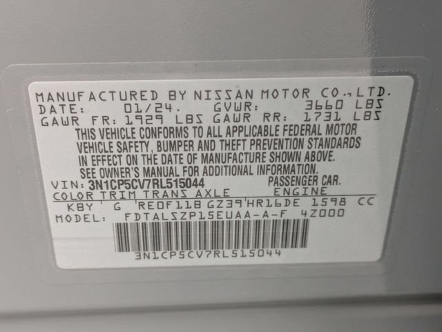 Used 2024 Boulder Gray Nissan SV image 29