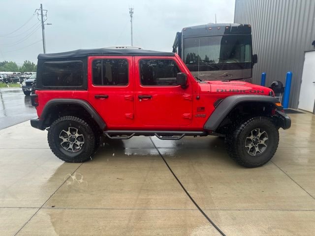 Used 2018 Red Jeep Unlimited Rubicon image 3