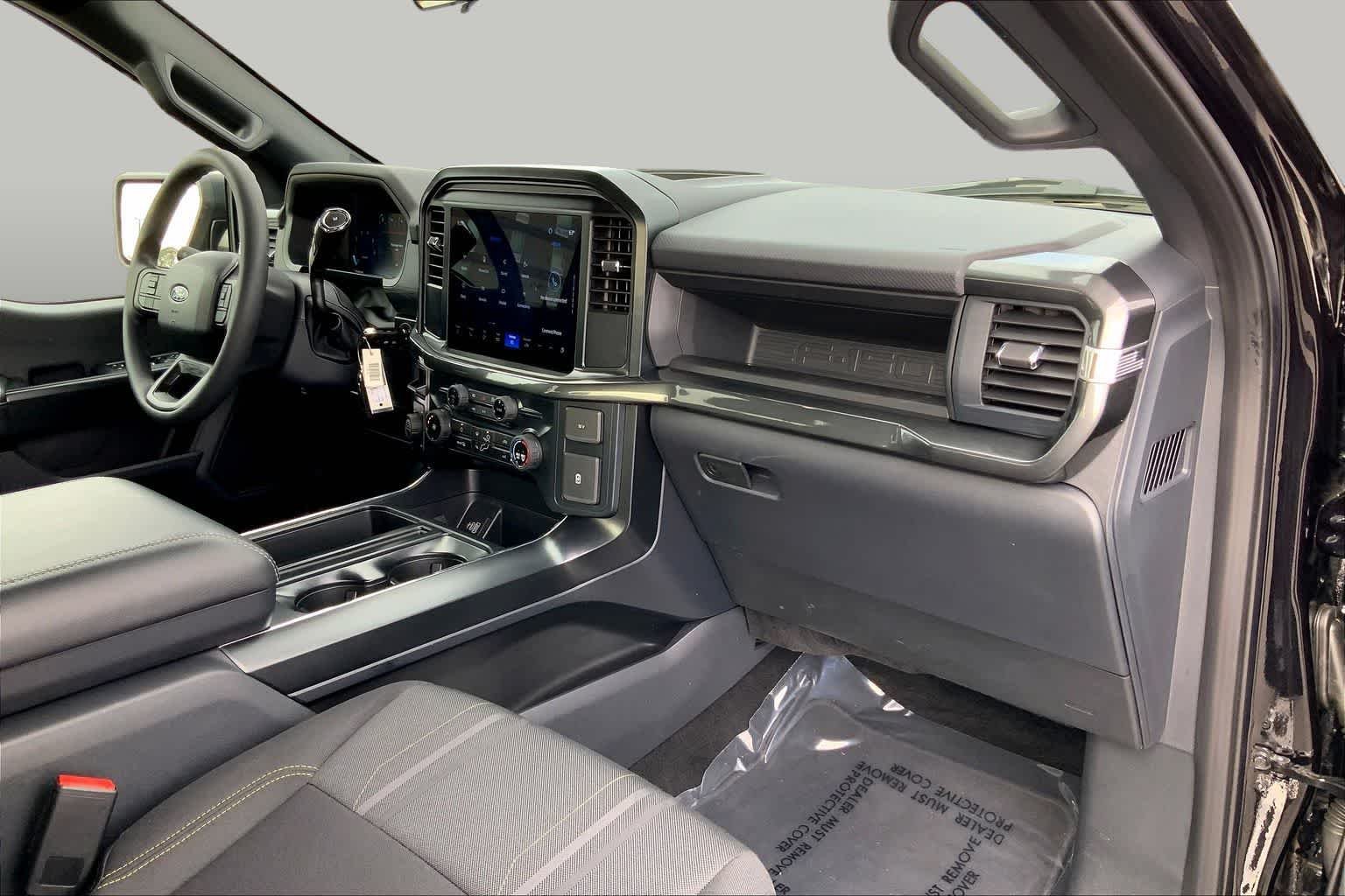 Used 2025 Agate Black Metallic Ford STX image 29