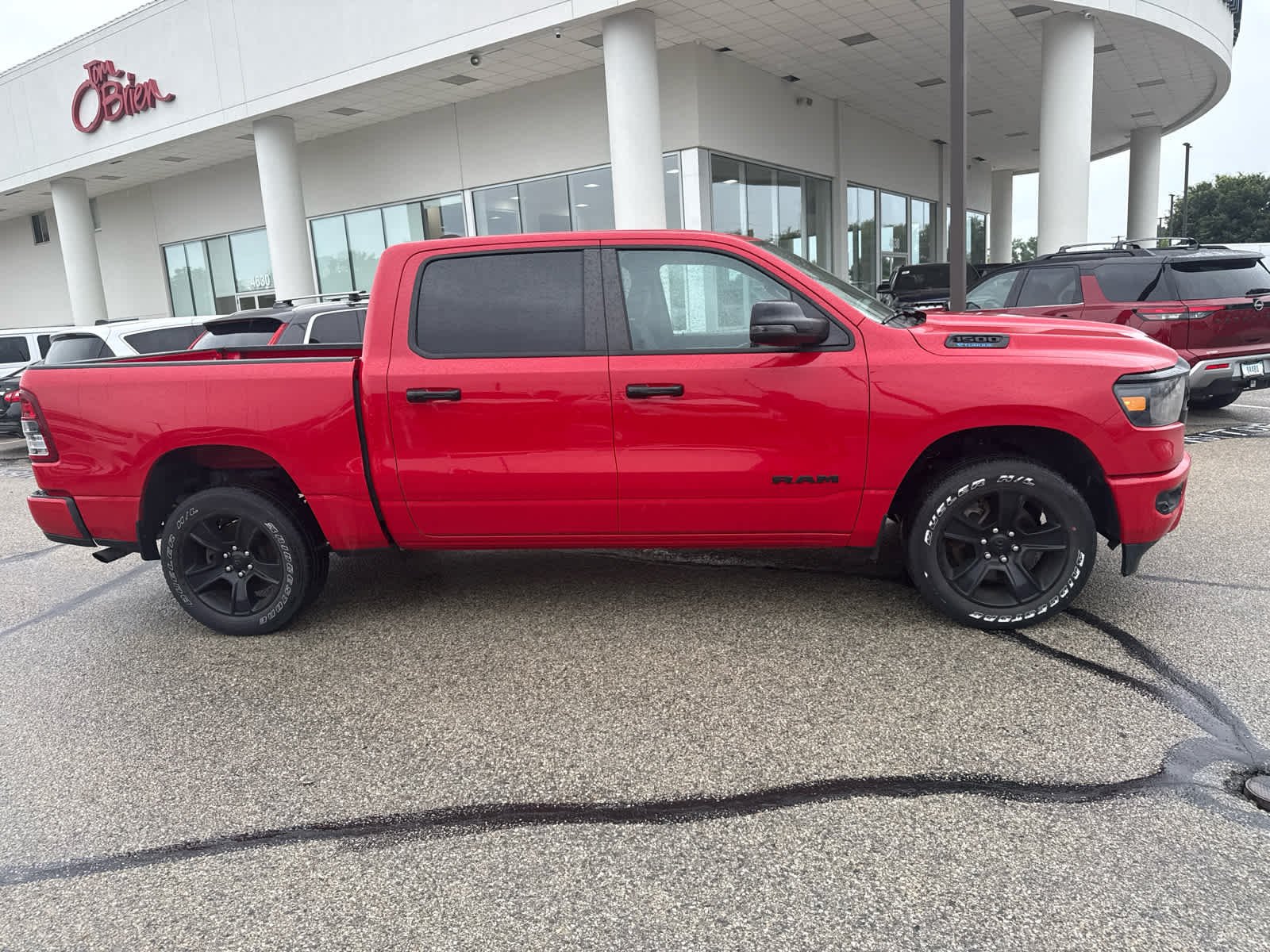 Used 2023 Flame Red Clearcoat Ram Big Horn image 2