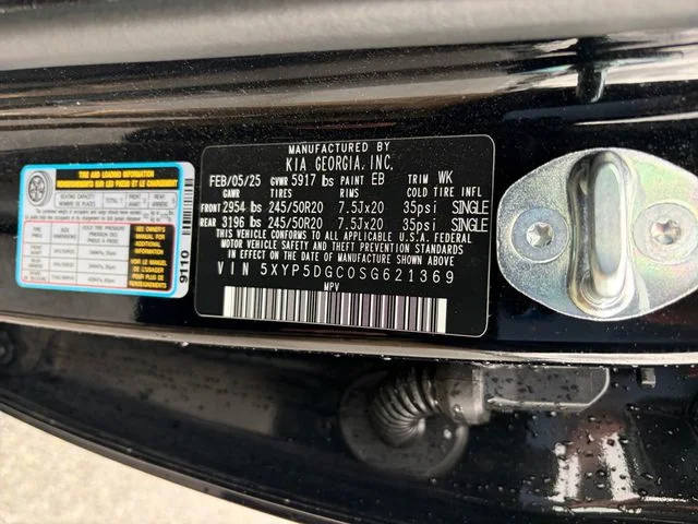 Used 2025 Black Kia SX-Prestige X-Line image 25