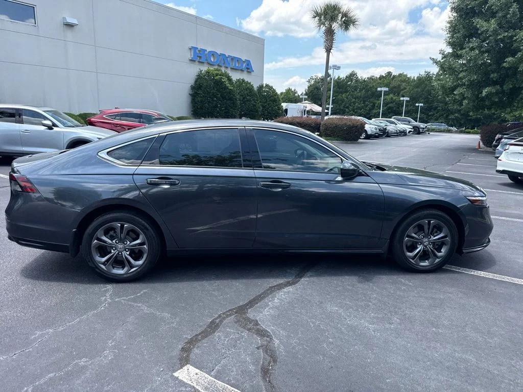 Certified Used 2024 Meteorite Gray Metallic Honda HYBRID EX-L image 2