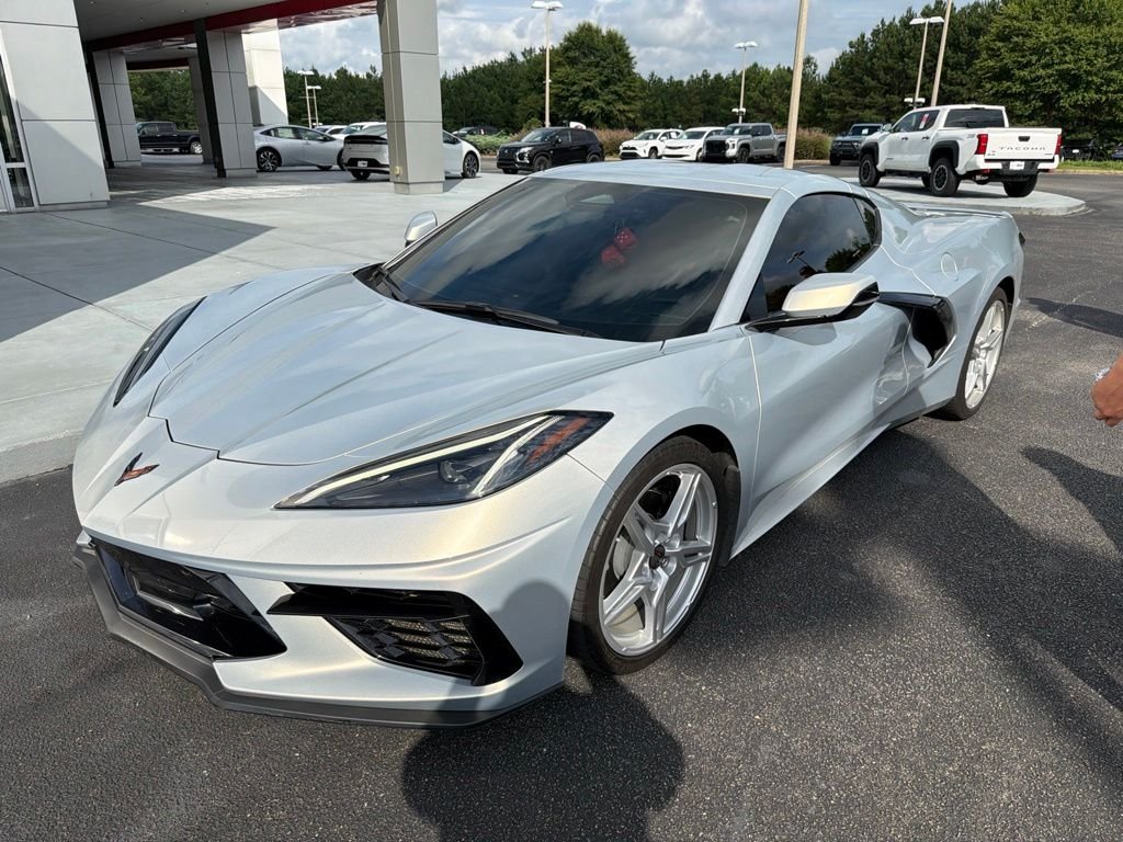 Used 2024 Silver Chevrolet Stingray image 2
