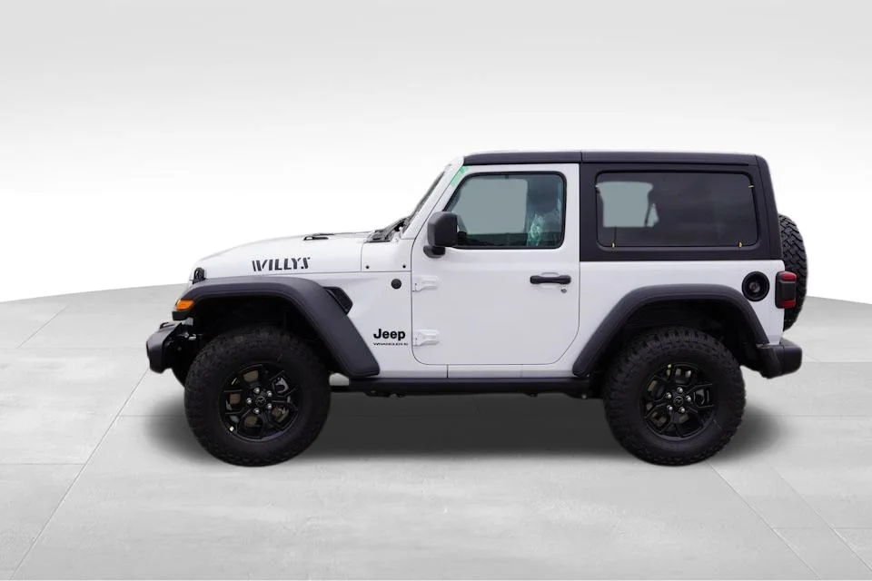 New 2026 Bright White Clear-Coat Exterior Paint Jeep Willys image 6