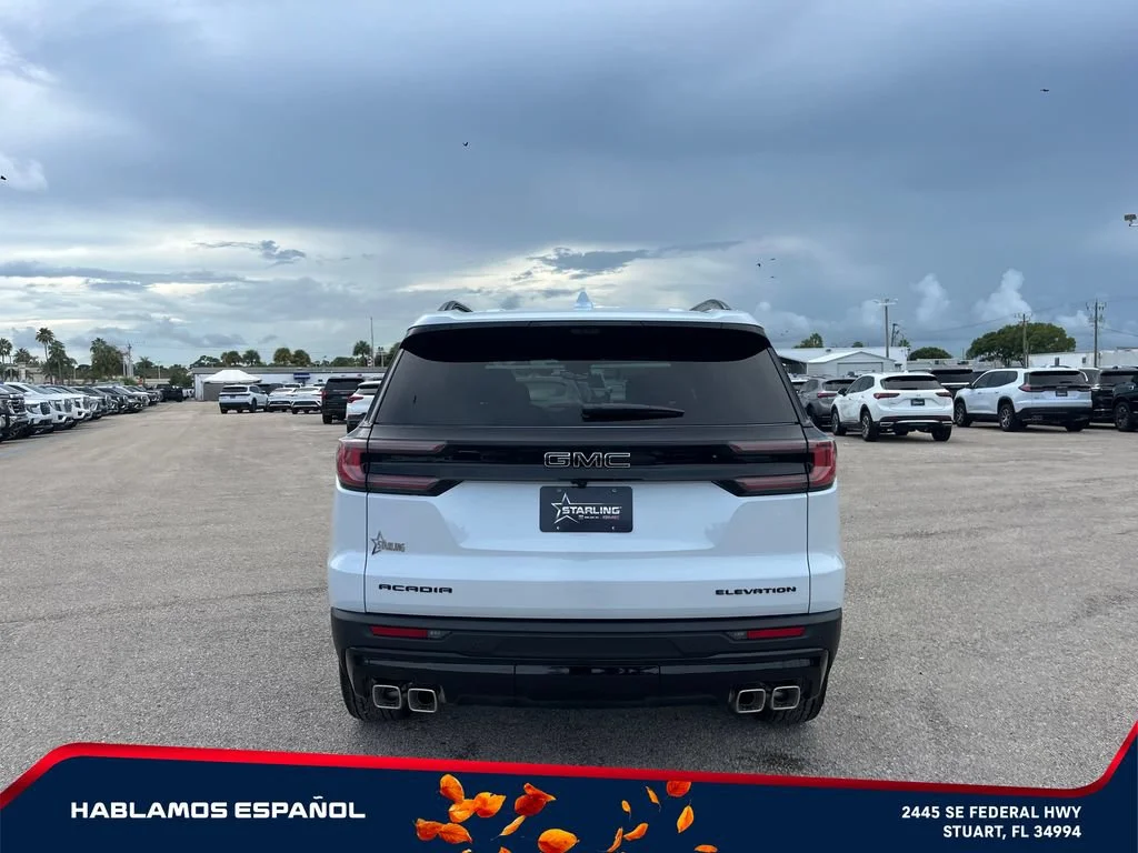 New 2027 Glacier White Tricoat GMC Elevation image 6