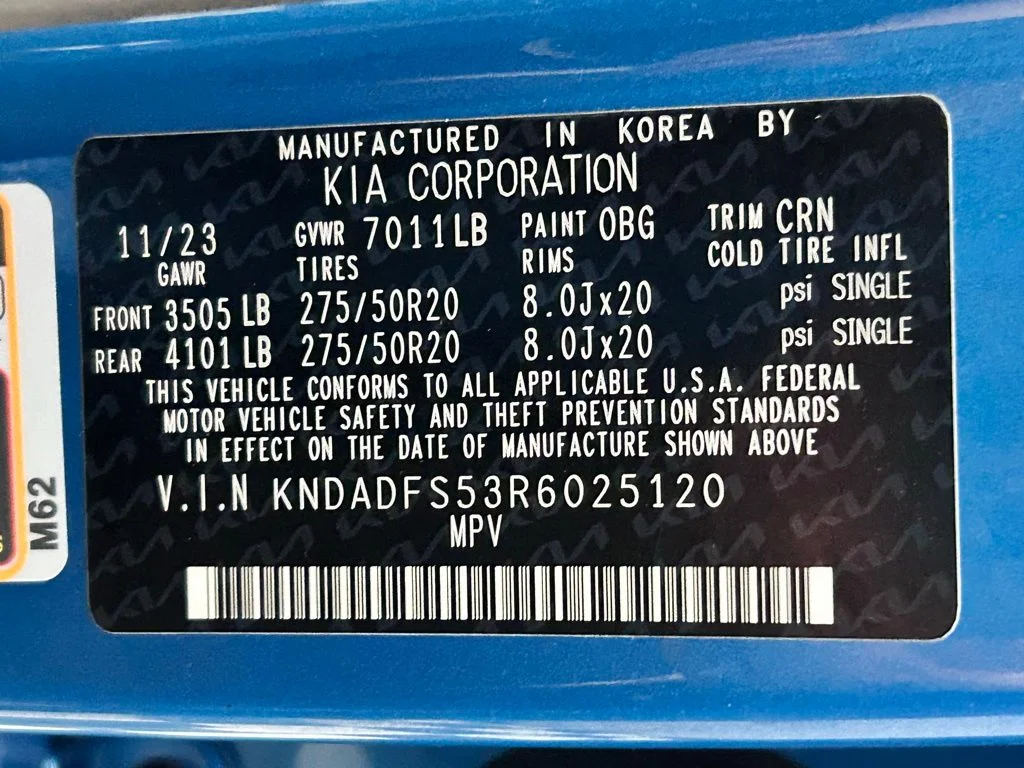 Used 2024 Blue Kia Land image 26