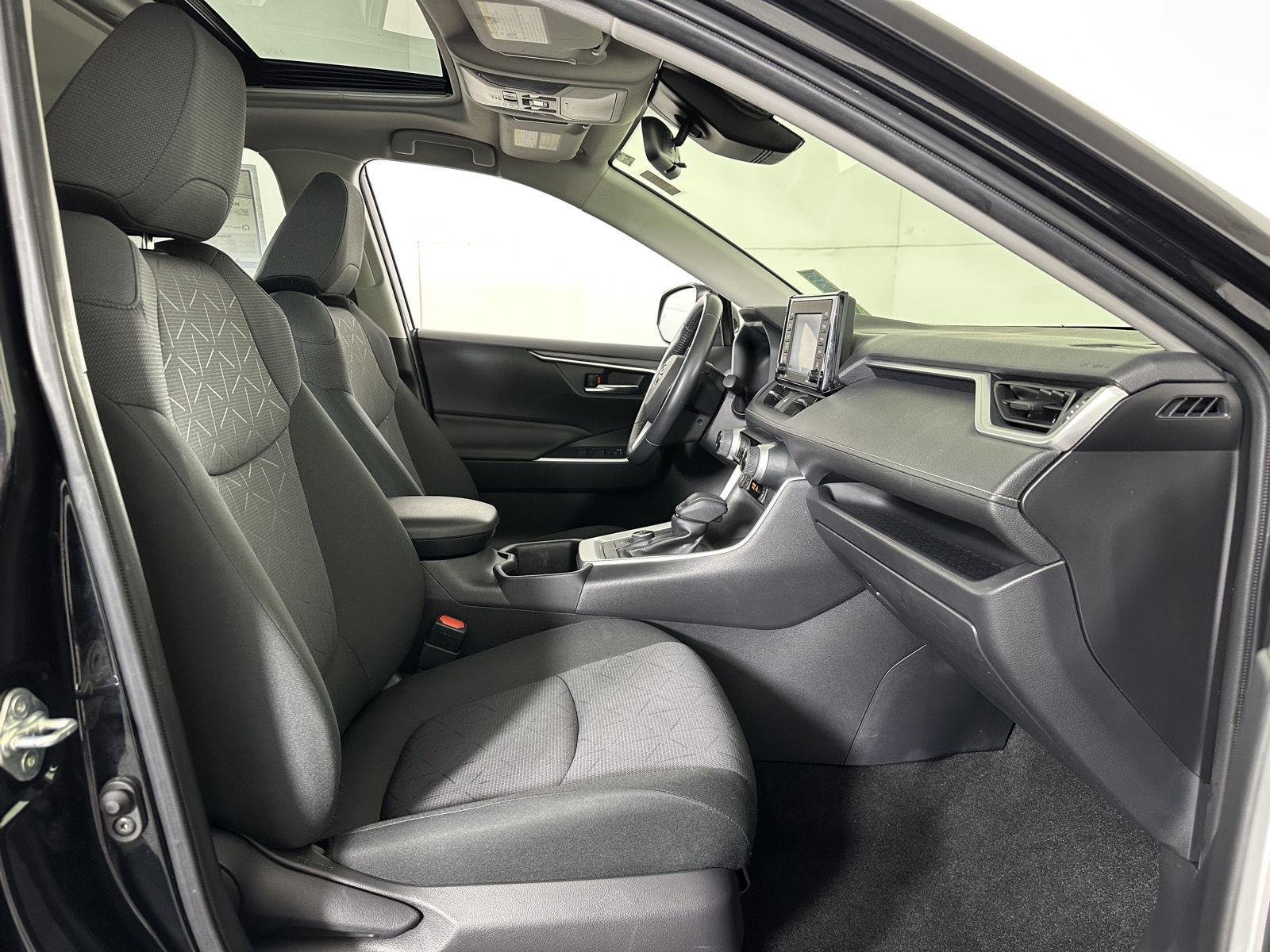 Certified Used 2022 Midnight Black Metallic Toyota XLE image 20
