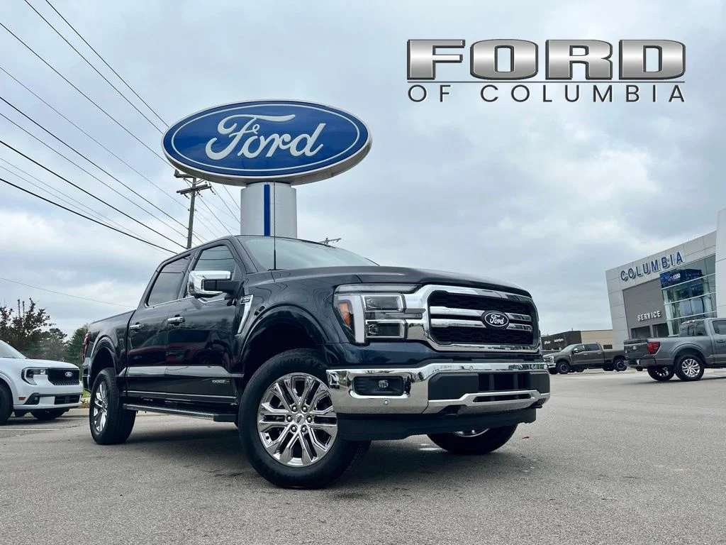 New 2026 Blue Ford Lariat image 1