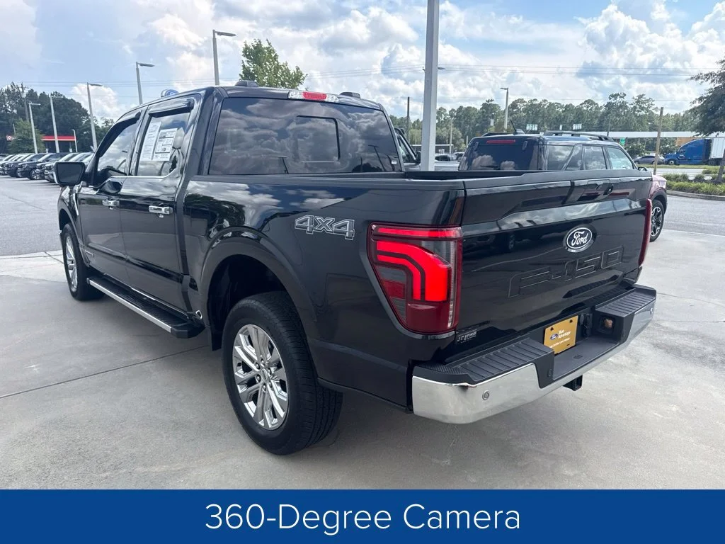 Certified Used 2025 Agate Black Metallic Ford Lariat image 4