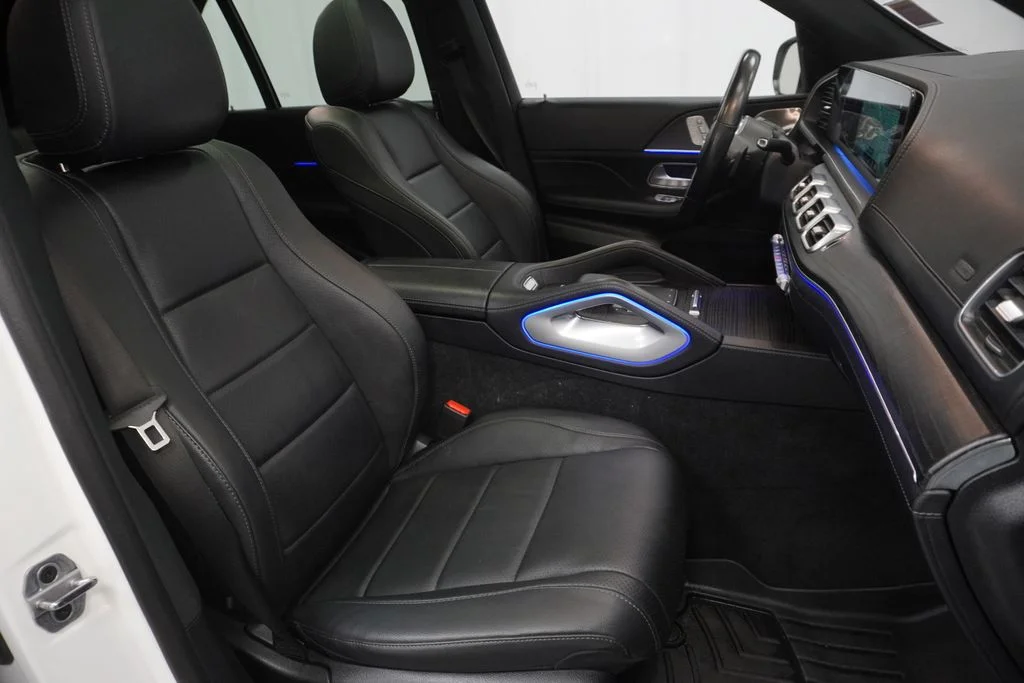 Used 2022 White Mercedes-Benz GLE 450 4MATIC® image 48