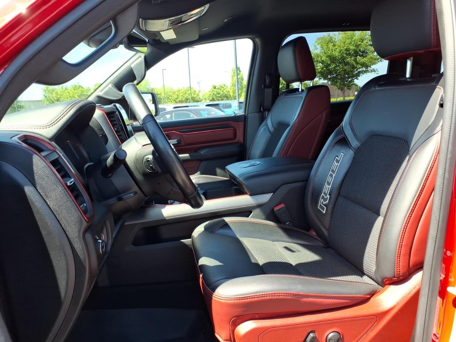 Used 2023 Flame Red Clearcoat Ram Rebel image 17