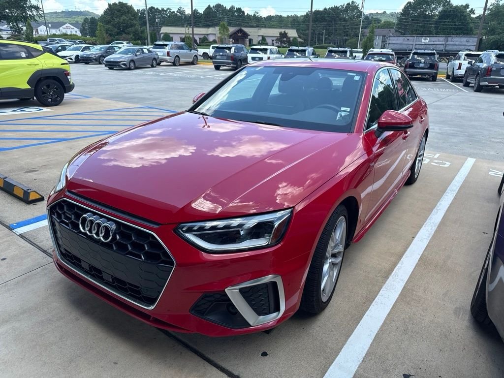 Used 2024 Red Audi 45 S line Premium Plus image 1
