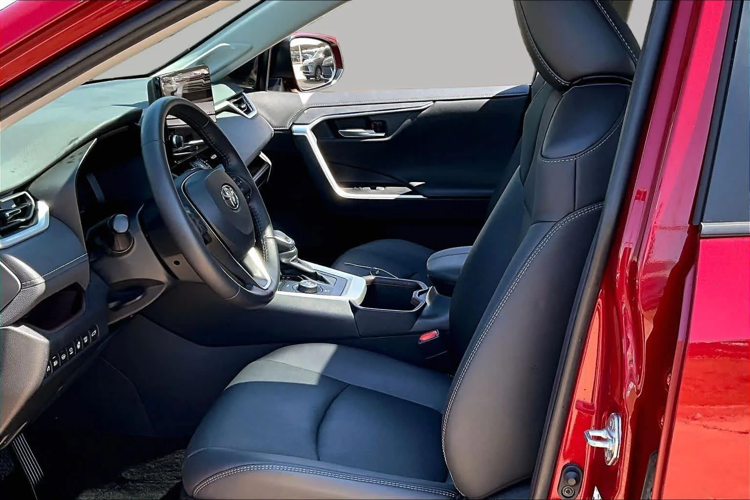 Used 2024 Ruby Flare Pearl Toyota Hybrid Limited image 8