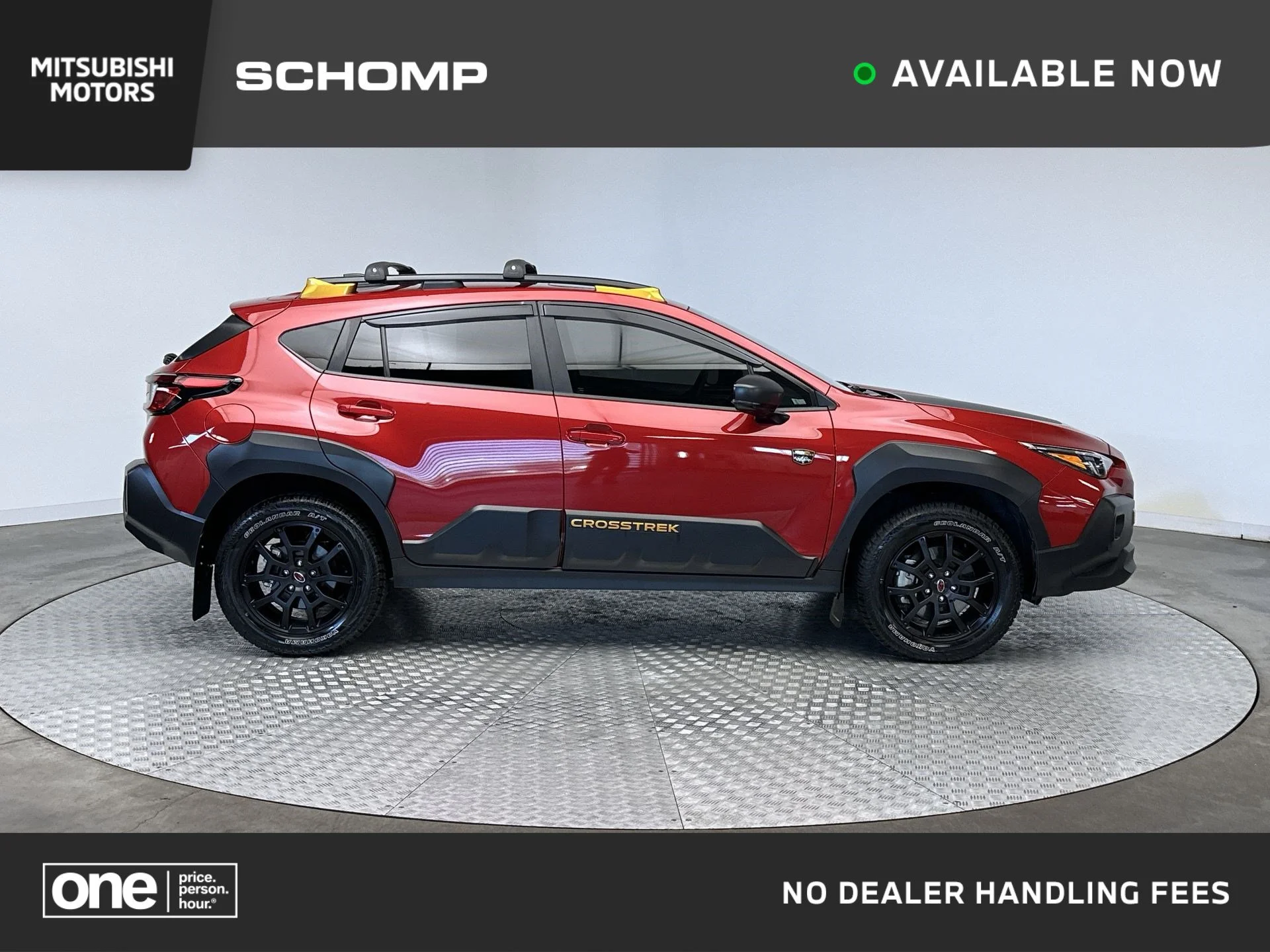 Used 2024 Lithium Red Pearl Subaru Wilderness image 1