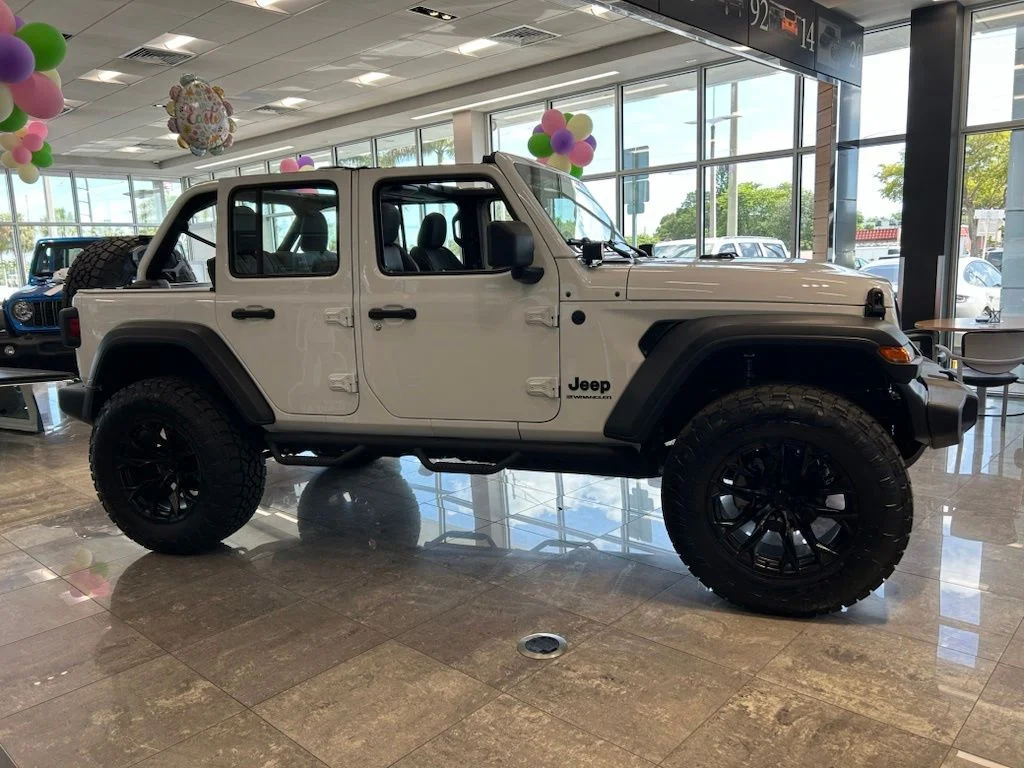 New 2026 Bright White Clearcoat Jeep Sport image 3