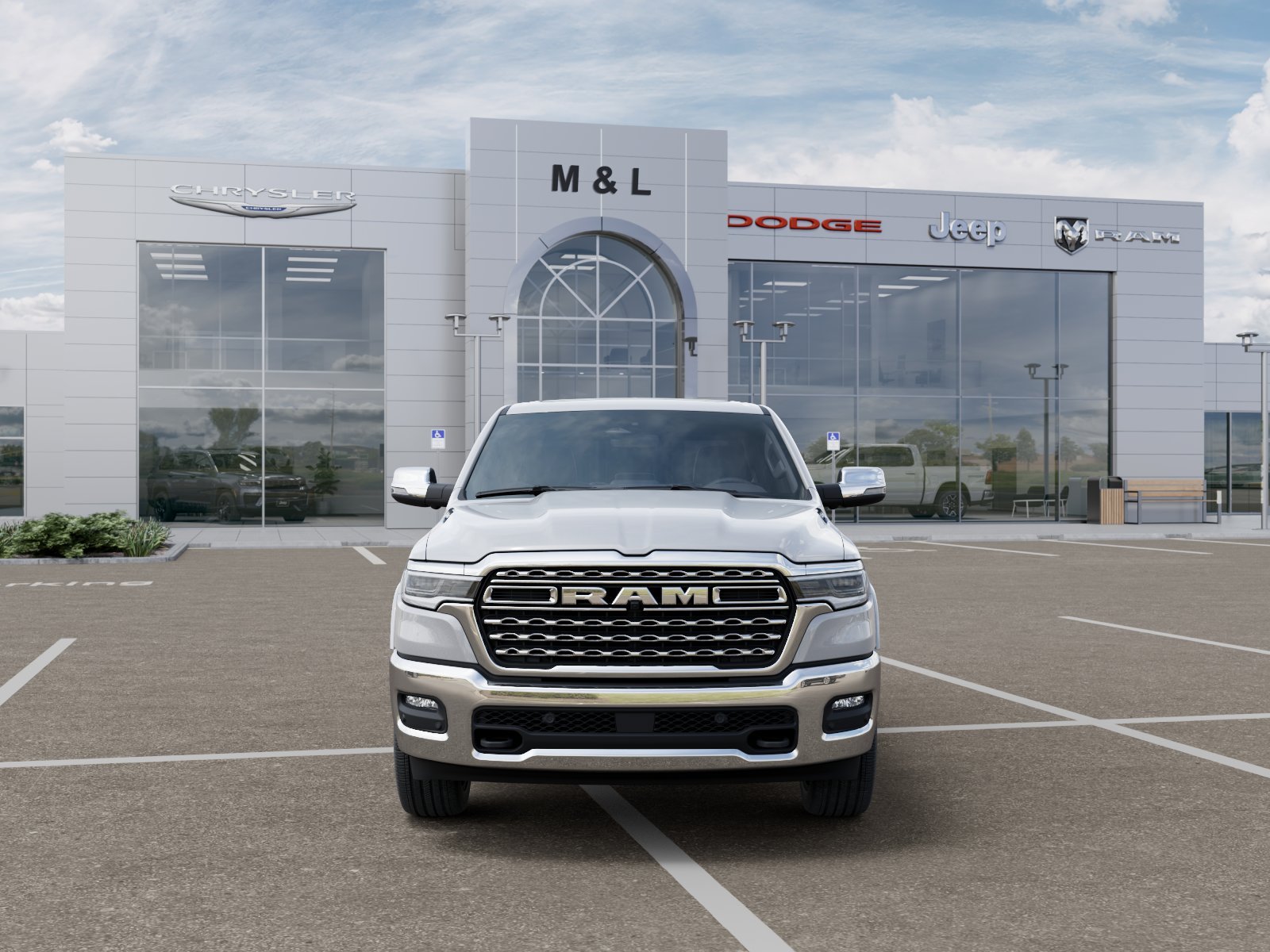 New 2026 Ivory White Tri-Coat Pearl-Coat Exterior Paint RAM Limited image 32