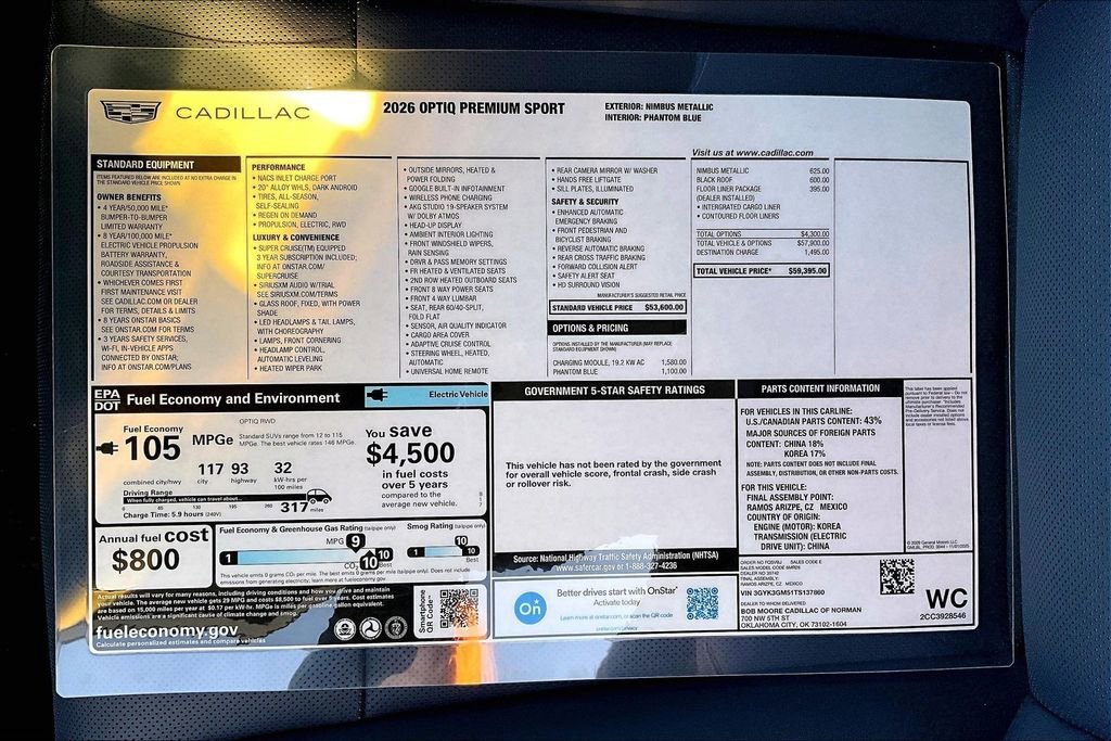 2026 Cadillac OPTIQ Premium Sport - Photo 14