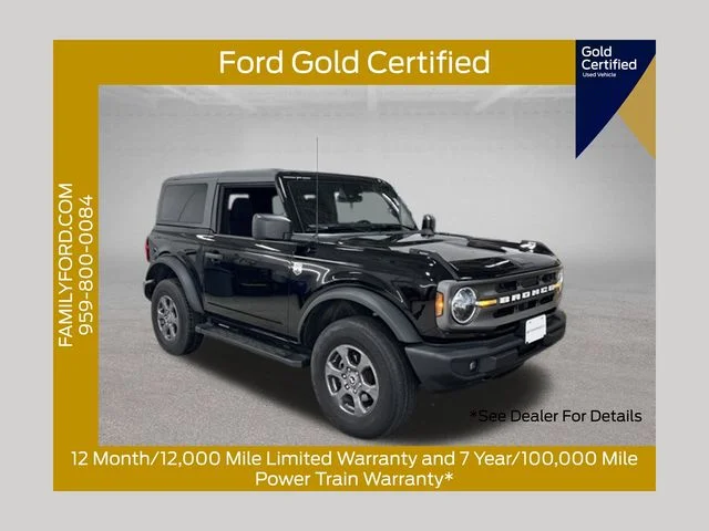 Used 2023 Shadow Black Ford Big Bend image 1