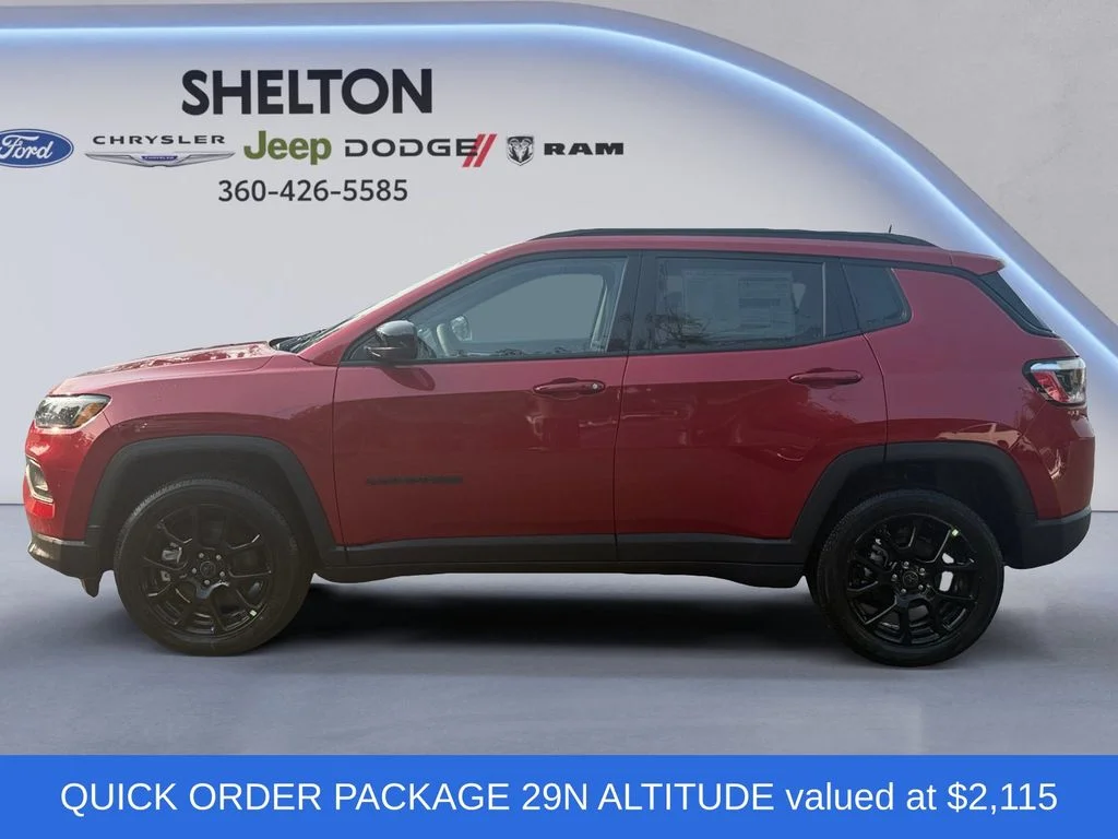 New 2026 Red Jeep Latitude image 3