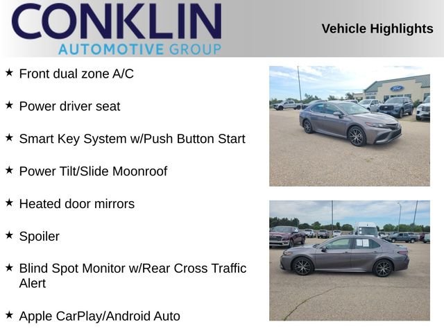 Used 2023 Predawn Gray Mica Toyota SE image 2