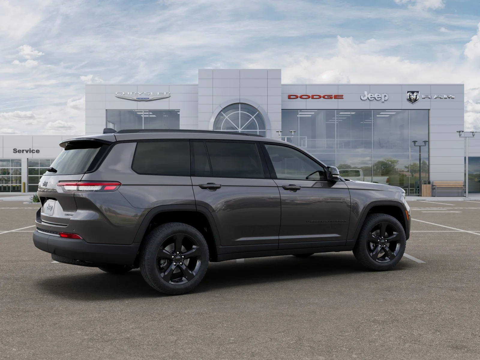 New 2025 Baltic Gray Metallic Clear-Coat Exterior Paint Jeep Limited image 21