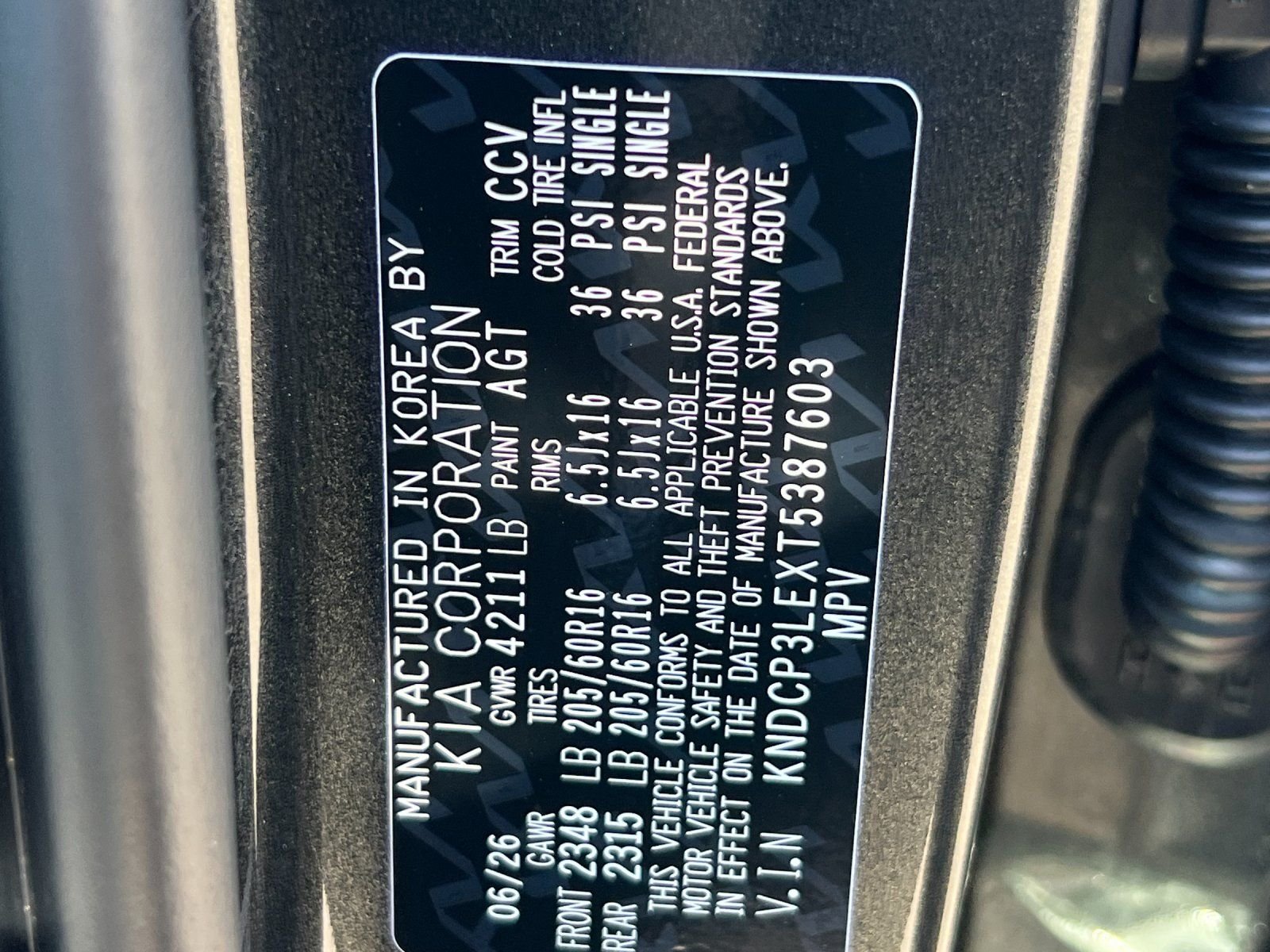 New 2026 Interstellar Gray Kia LX image 31