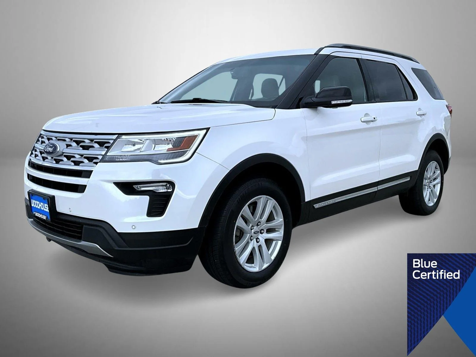 Certified Used 2018 White Ford XLT image 1