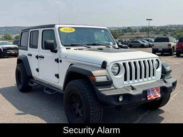 Used 2020 Silver Jeep Unlimited Sport S image 9