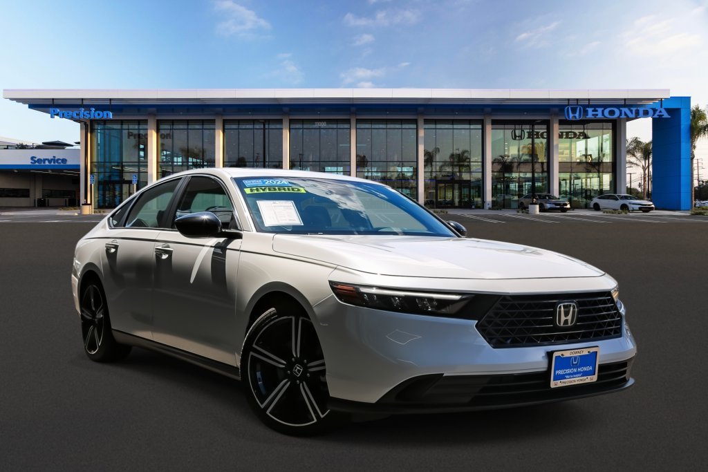 Certified Used 2024 Platinum White Pearl Honda HYBRID SPORT image 29
